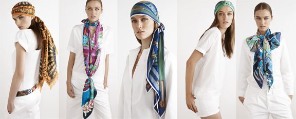 hermes scarf accessories