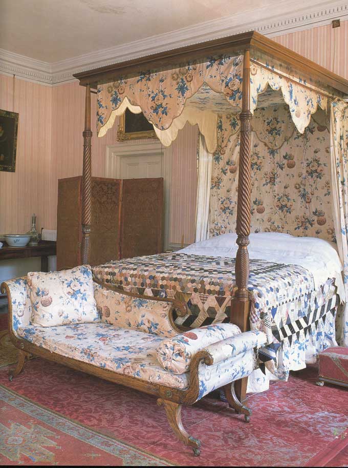 The Bedroom at Pencarrow at Cornwall