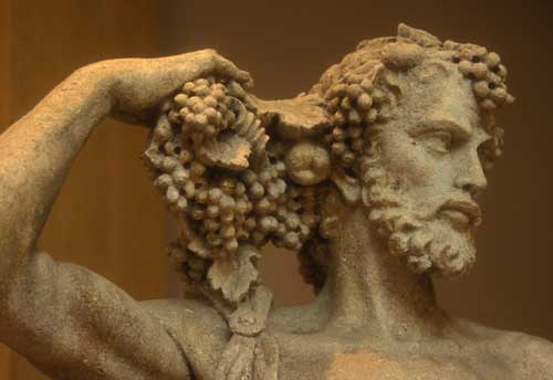 Bacchus the Roman God of Wine
