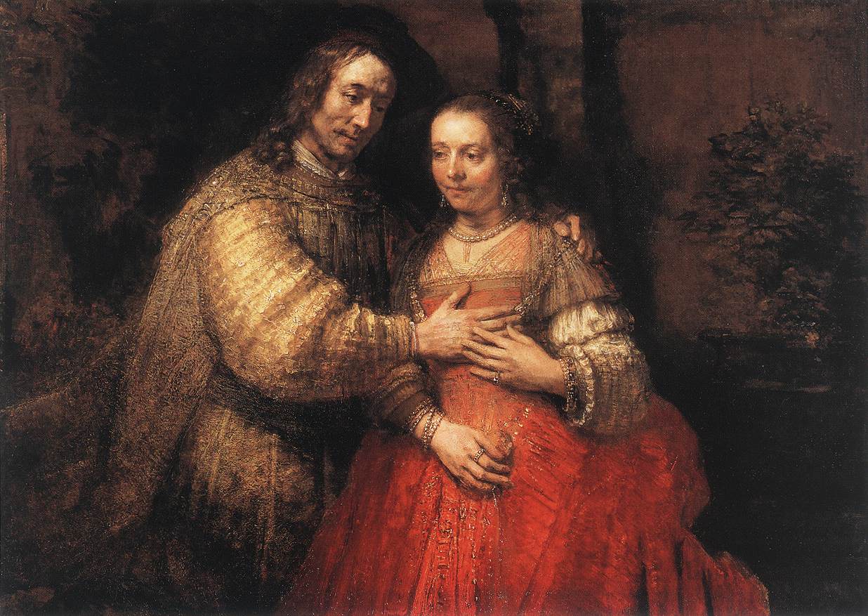 Rembrandt-The Jewish Bride-1