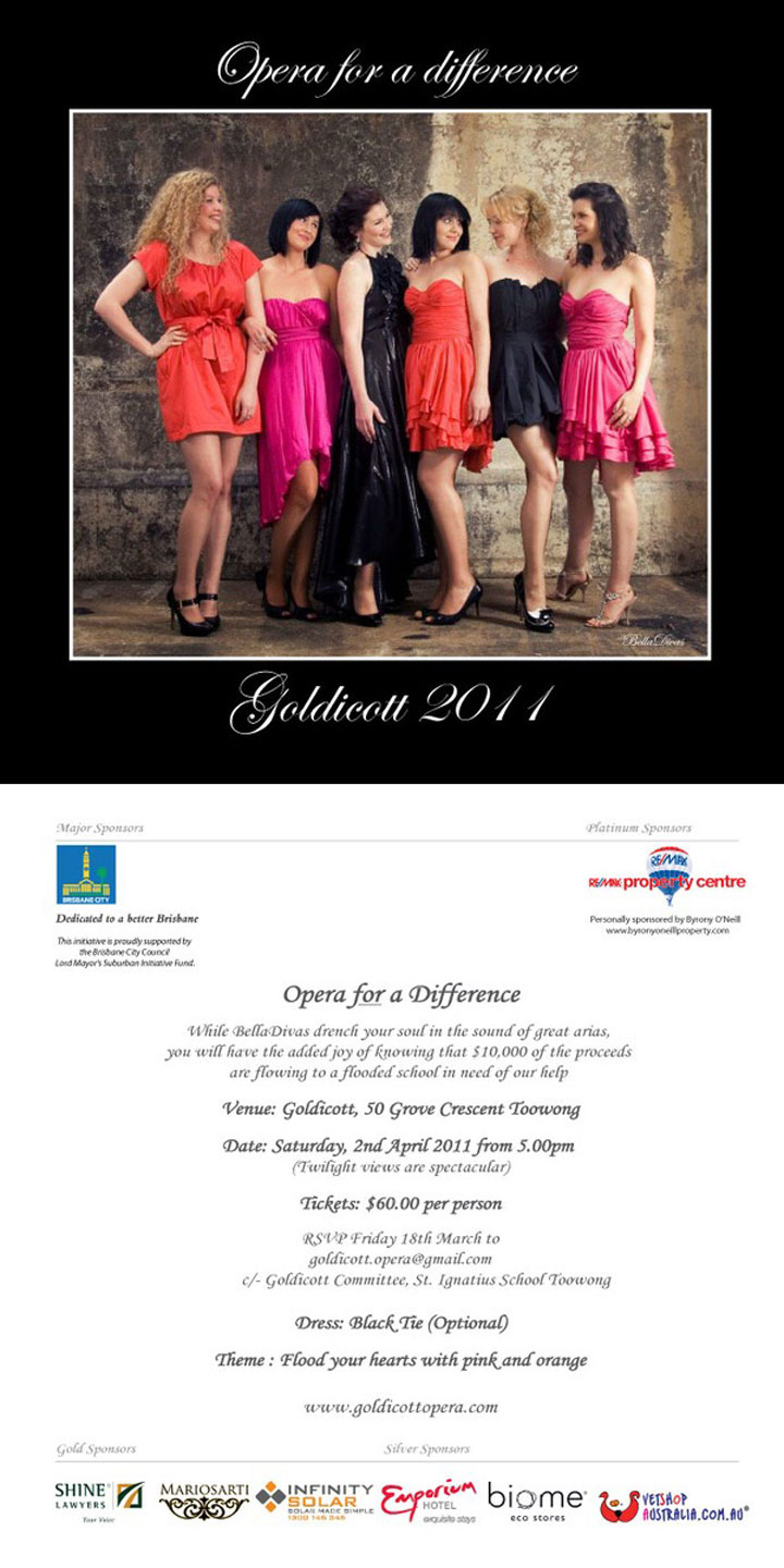 Invitation from Belladiva – A Night of Opera for a difference