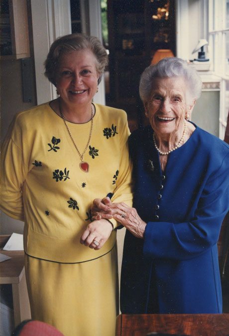 Rita Trenerry aged 92, an outing to Martyn Cook Antiques, Woollahra