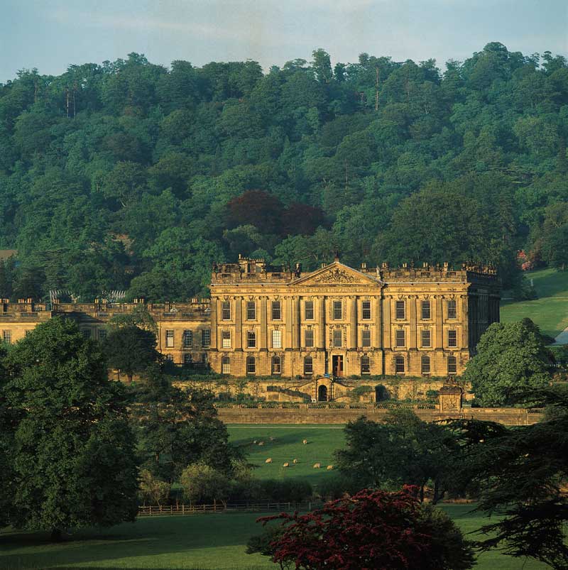 Chatsworth-West-Front-with-Sheep