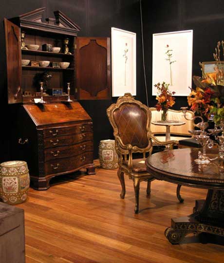 Selection of fine antiques courtesy Martyn Cook Antiques, Redfern Australia