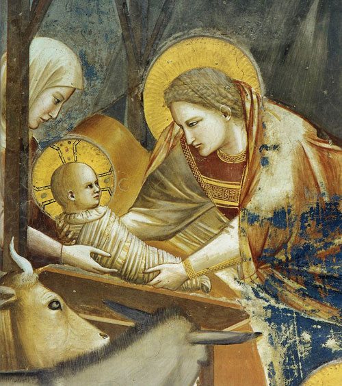 Birth of Jesus by Giotto di Bondone 1304 - 1306