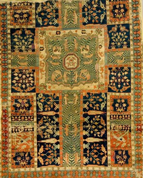 Isfahan Garden Carpet - National Museum Kraków