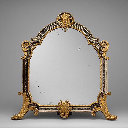 French mirror - tortoiseshell and ormolu c1700 - Metropolitan Museum of Art