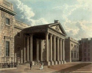 Prince Regent and his Portico