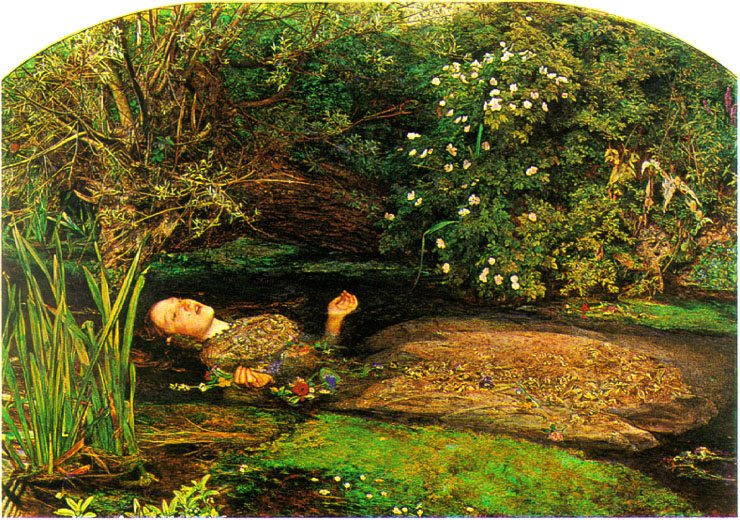 Ophelia by Millais