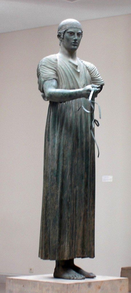 Charioteer-Bronze-Greek-Sculpture