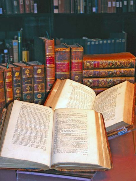 Selection of the Books owned by Thomas Jefferson, which are today in the Library of Congress in Washington D.C.