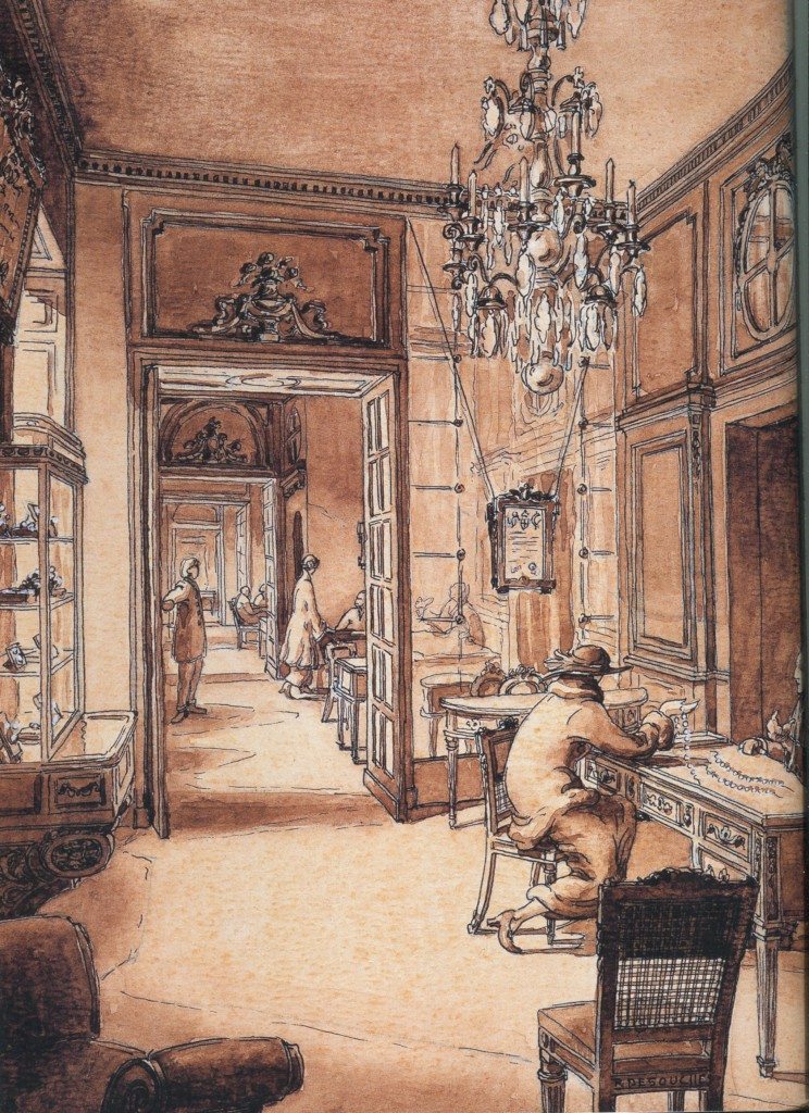 Cartier Showroom Rue de La Paix at the turn of the twentieth century