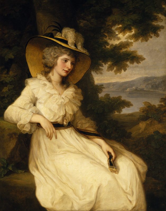Lady Elizabeth Foster 1785 by Angelica Kauffman