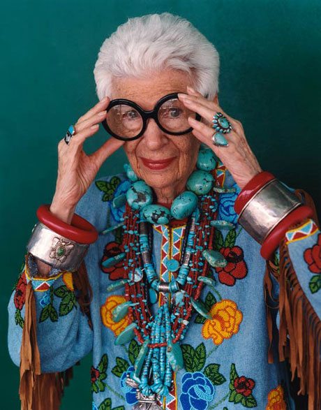 Iris Apfel from Manhattan – Fashionable Endeavours in Life