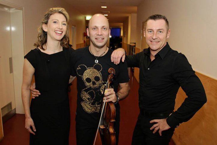 Stefano Montenari, Melissa Farrow and Paul Dyer, Melbourne Recital Hall 2013, Image courtesy Steven Godbee Publicity Edgecliff, NSW