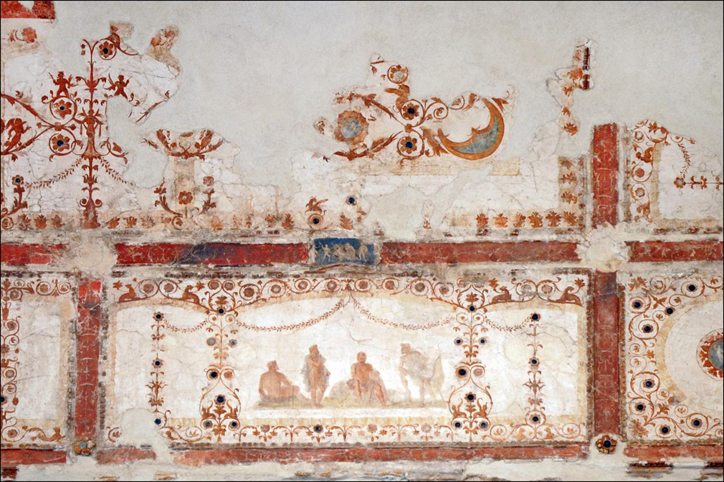 Arabesques, designs from the Domus Aurea, or Emperor Nero's Golden House