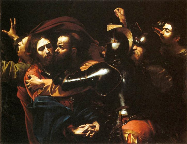 Taking Christ by Caravaggio, National Gallery Ireland