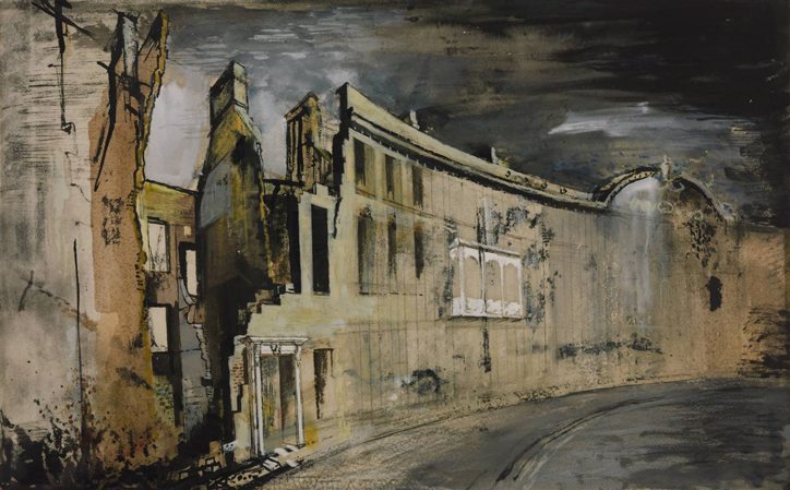 Baedeker & Raids of WW II – British Artists Capture Carnage