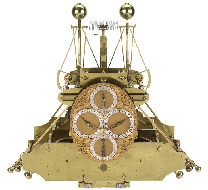 John Harrison presented H1, his first attempt to make a clock that would work at sea, to the Board of Longitude in 1737