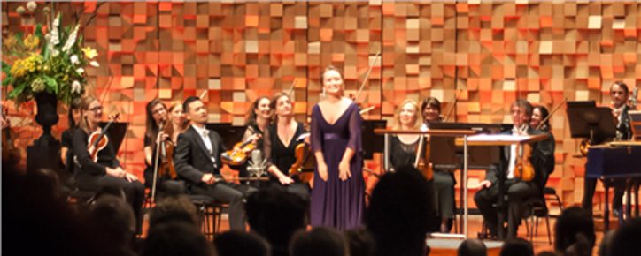 Julia Lezhneva with Tasmanian Symphony Orchestra in Hobart, 2014