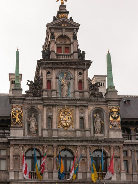 Antwerp Town Hall Detail