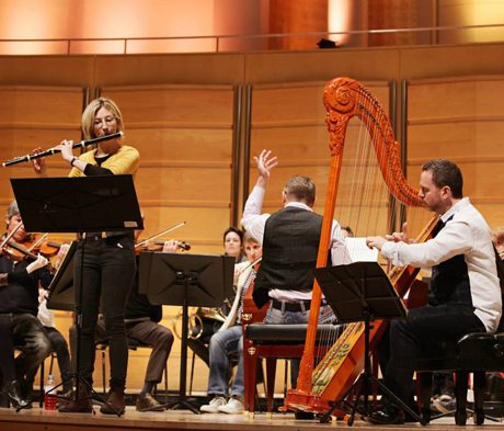 ABO Showcasing Mozart’s Jupiter and Flute & Harp Concerto