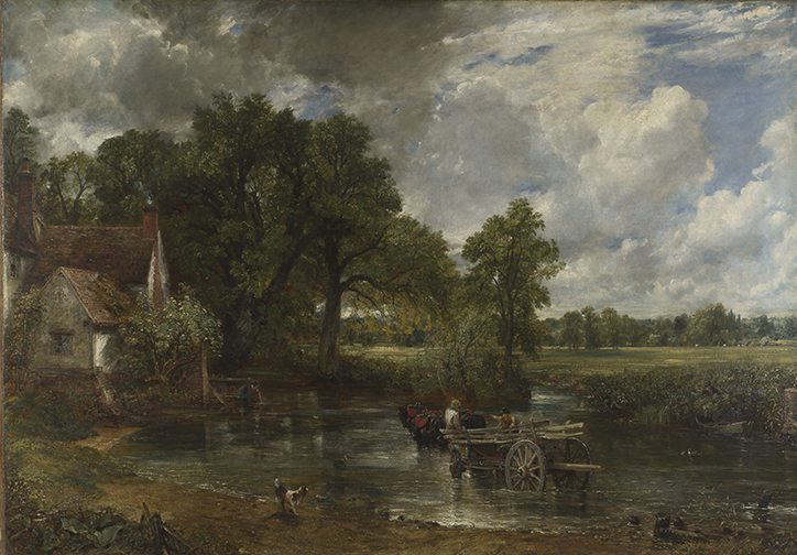 The Hay Wain,  Oil on canvas, John Constable, 1821, © The National Gallery, London 2014