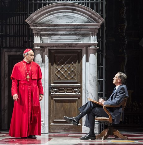 David Suchet and David Bannerman in “The Last Confession.”  Written by Roger Crane and directed by Jonathan Church