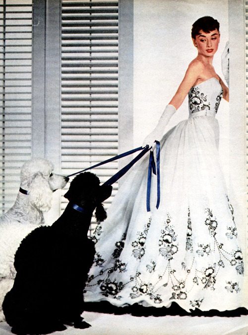 Audrey Hepburn wears Givenchy in Sabrina 1954