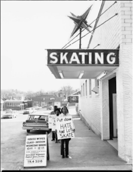 Civil rights demonstration, Atlanta, Georgia c. 1963, Photograph by Richard Avedon, courtesy © The Richard Avedon Foundation