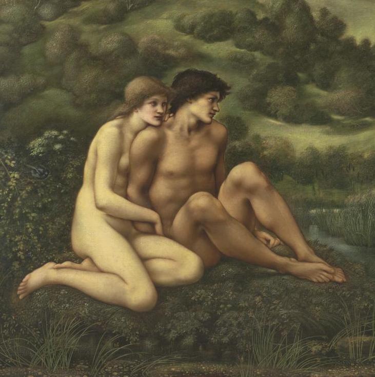 Adam & Eve in Garden of Pan NGV