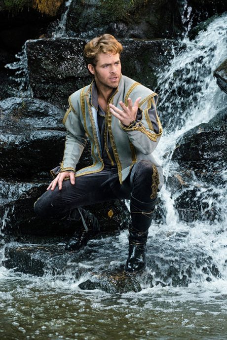 Chris Pine as Prince Charming, Into the Woods, courtesy Disney