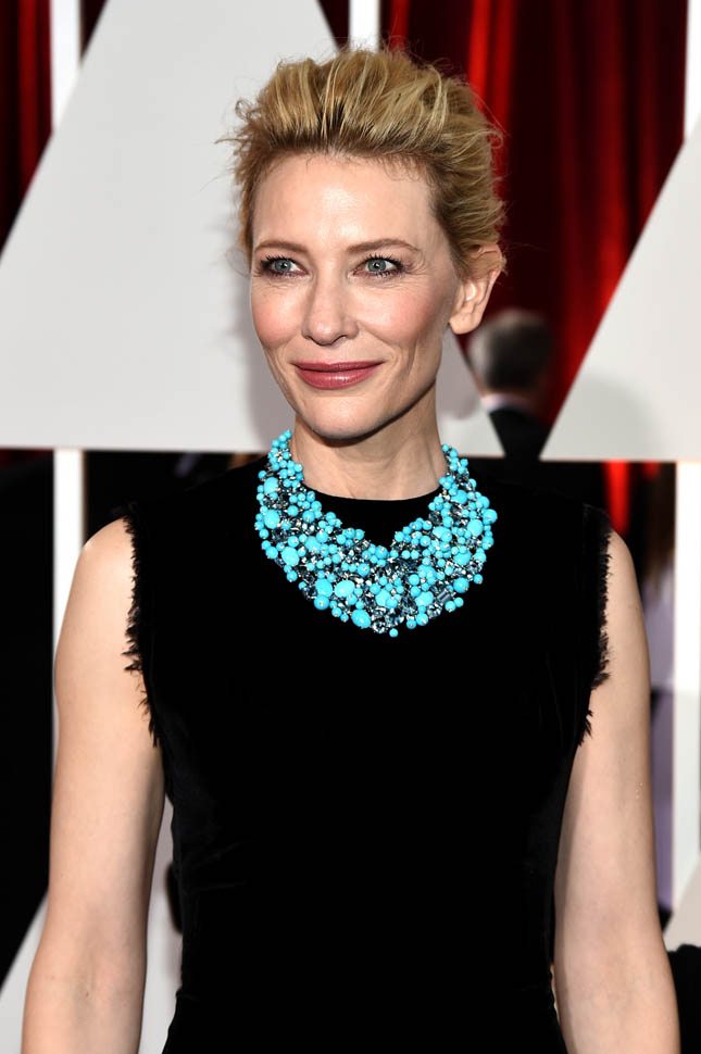 HOLLYWOOD, CA - FEBRUARY 22:  Actress Cate Blanchett attends the 87th Annual Academy Awards at Hollywood & Highland Center on February 22, 2015 in Hollywood, California.  (Photo by Michael Buckner/WireImage)