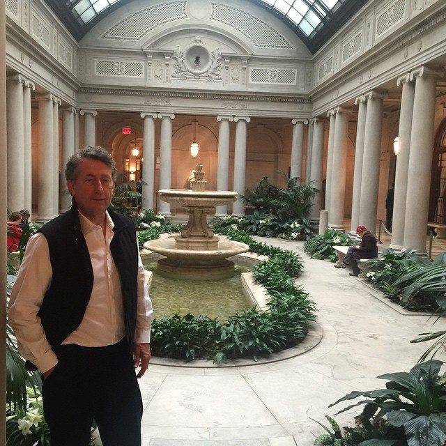 Martyn Cook at the Frick Collection in New York