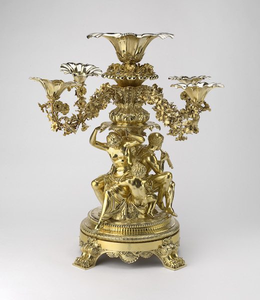 Centrepiece, part of the Grand Service used at a State Banquet at Buckingham Palace., courtesy Royal Collection Trust (c) Her Majesty Queen Elizabeth II, 2015 