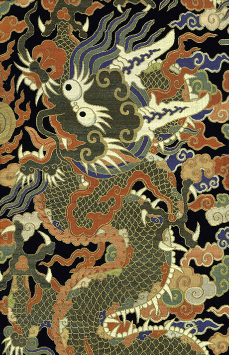 Dragon Robe detail