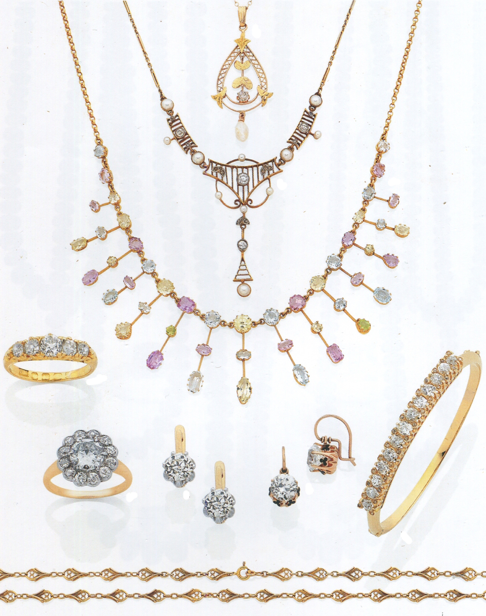 Edwardian Jewellery Selection Rutherford