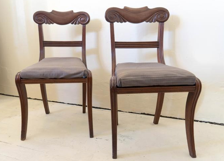 Pair Scottish Chairs c1820