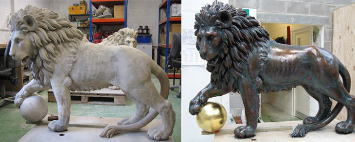 Coadestone Lions Before & After