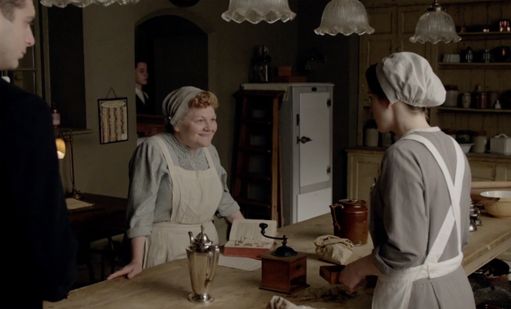 Mrs Patmore and Daisy