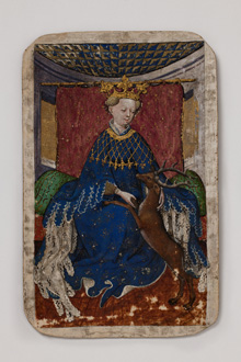 Stuttgarter Kartenspiel, um 1430, ca. 19,1 x 12,1 cm