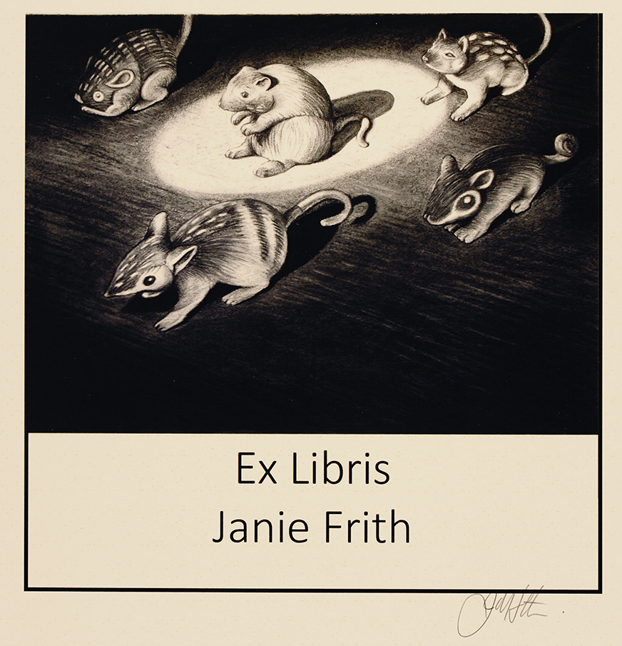 The Best Tertiary Bookplate Design 2015_Janie Frith