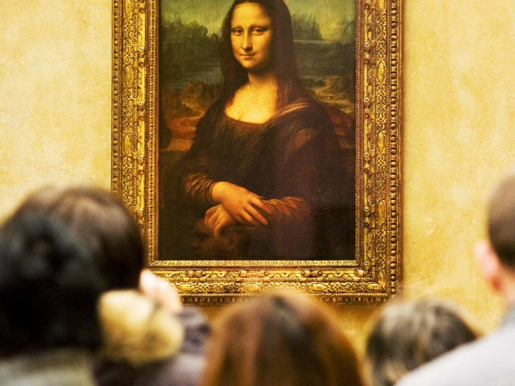 Mona Lisa in le Louvre at Paris