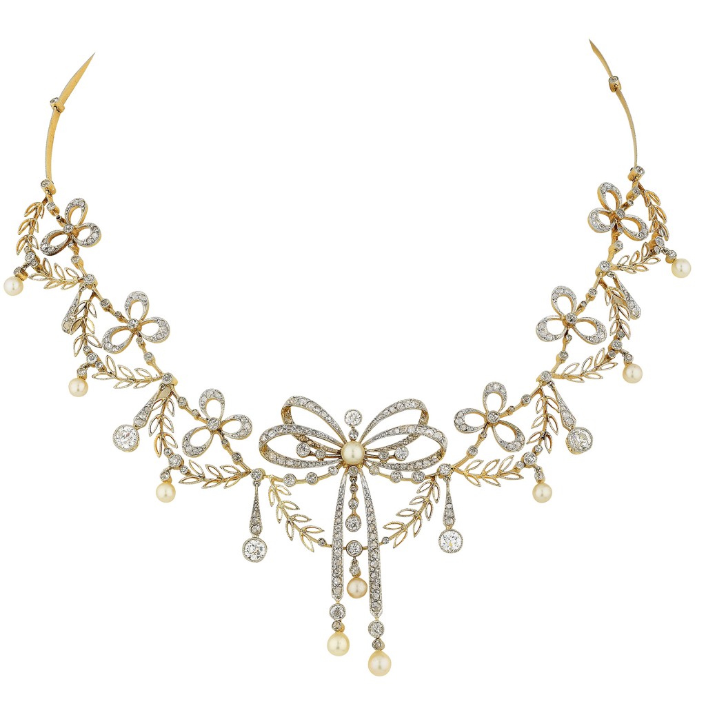 Rutherford Edwardian necklace Garland Style