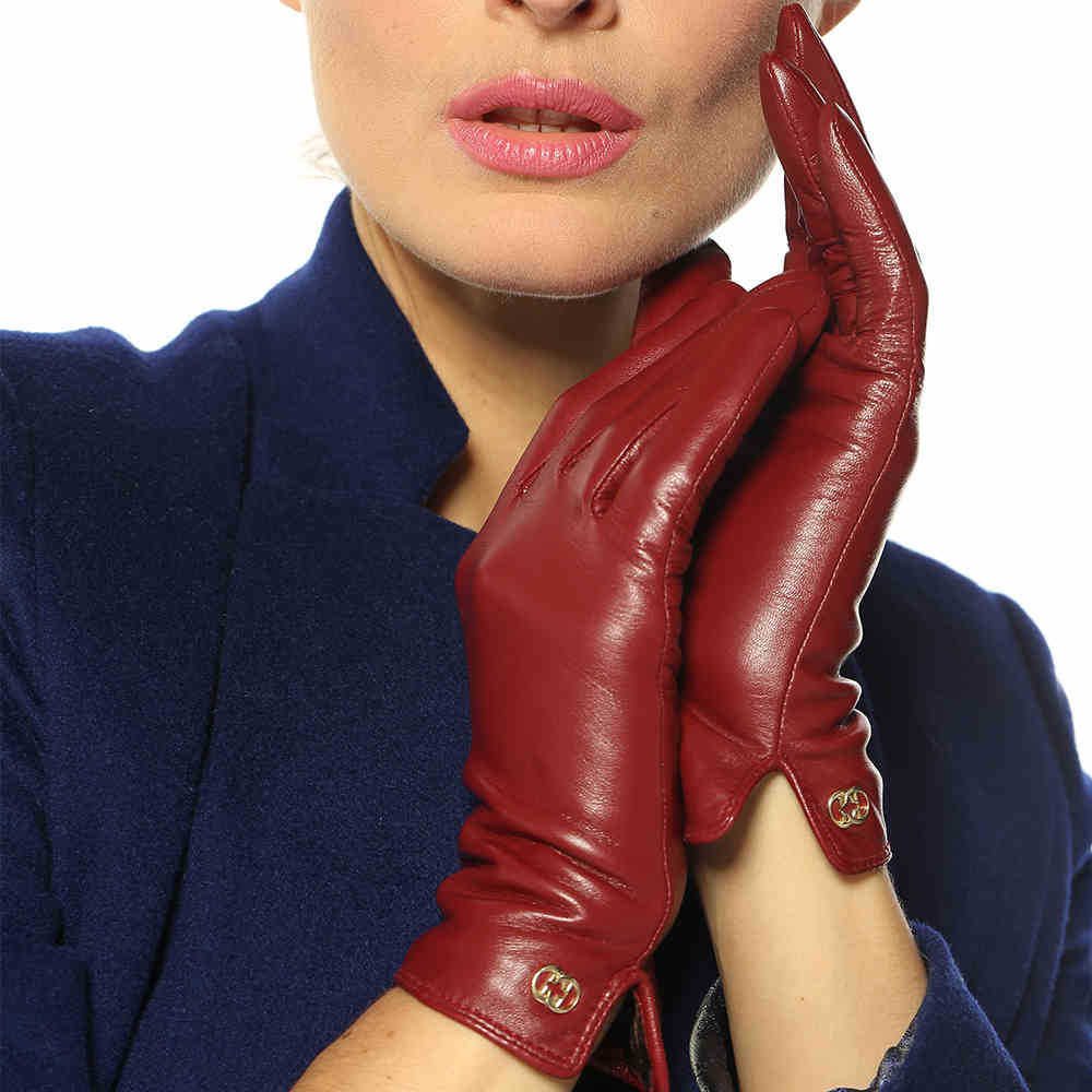 Red Leather Glove