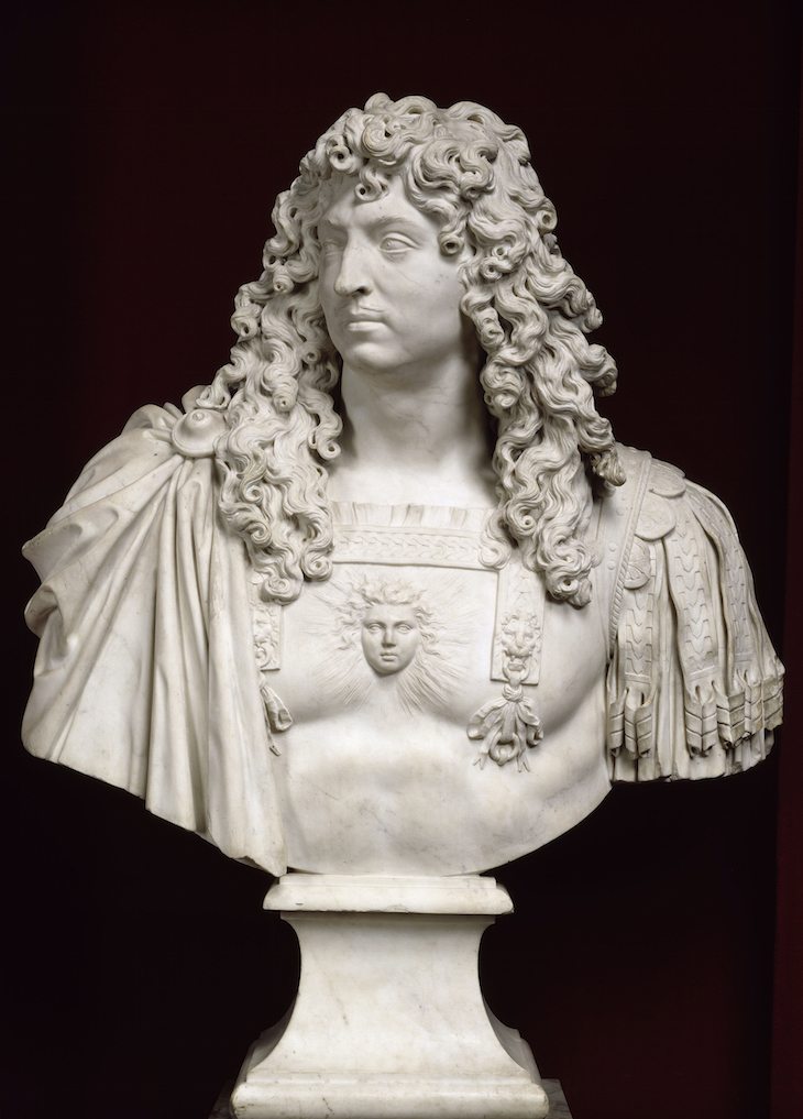 Louis XIV, roi de France et de Navarre (1638-1715), reprÈsentÈ en armure en 1666