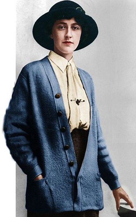 Agatha Christie, circa 1926:  British mystery writer  (1891 - 19