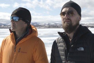 Leonardo DiCaprio and Dr Enric Sala National Geographic Explorer in Residence at the Arctic