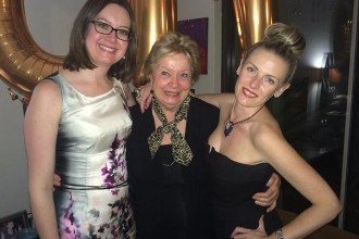 Belinda McDowall, Deputy Editor, Carolyn McDowall, Editor in Chief, and Jo Bayley, Fashion Editor