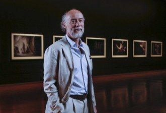 Bill Henson, 2017 with his exhibition at the NGV International